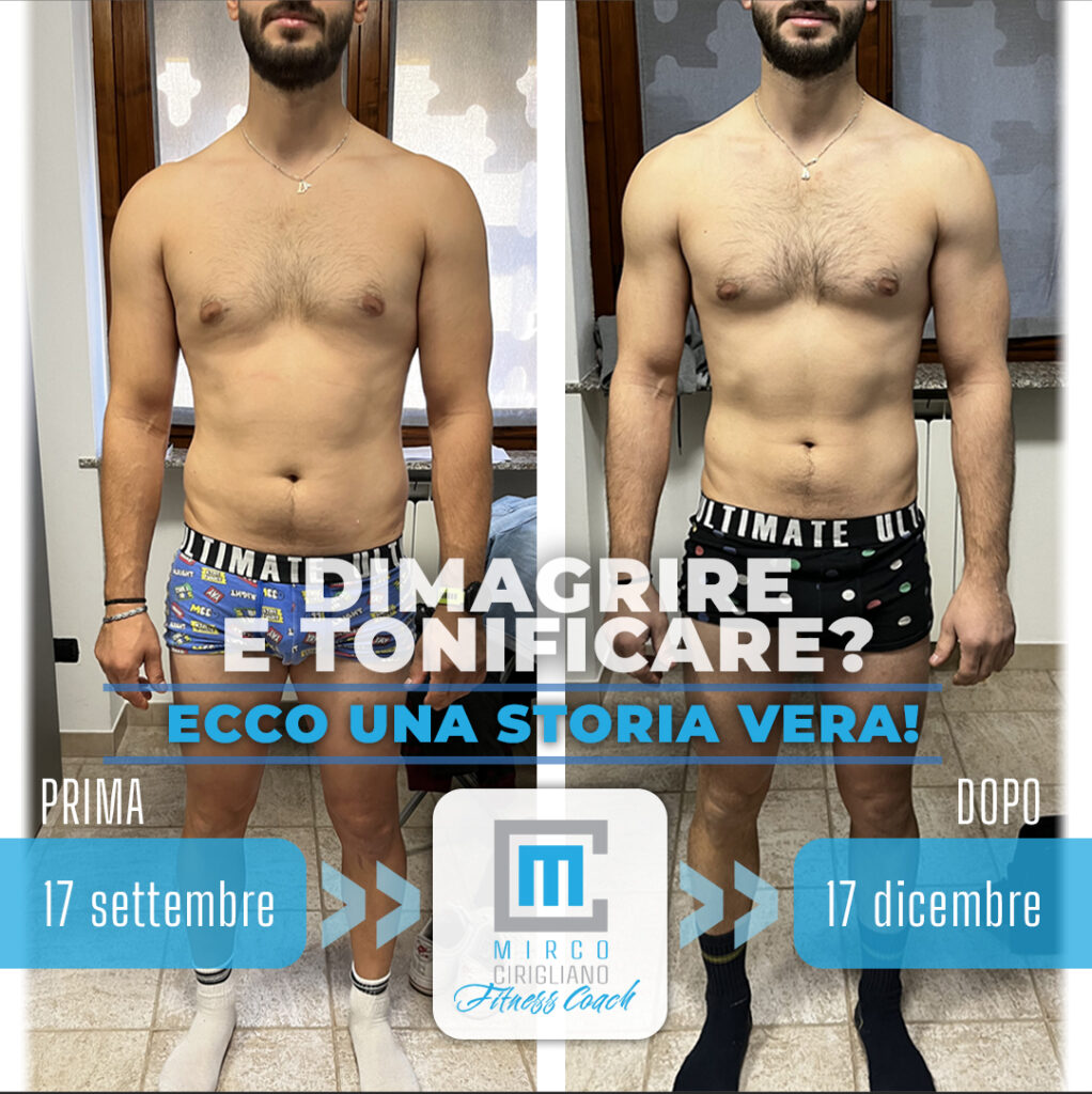 Mirco Cirigliano Personal Trainer __ PRIMA e DOPO __